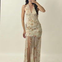 Abito "Anemone" Beige