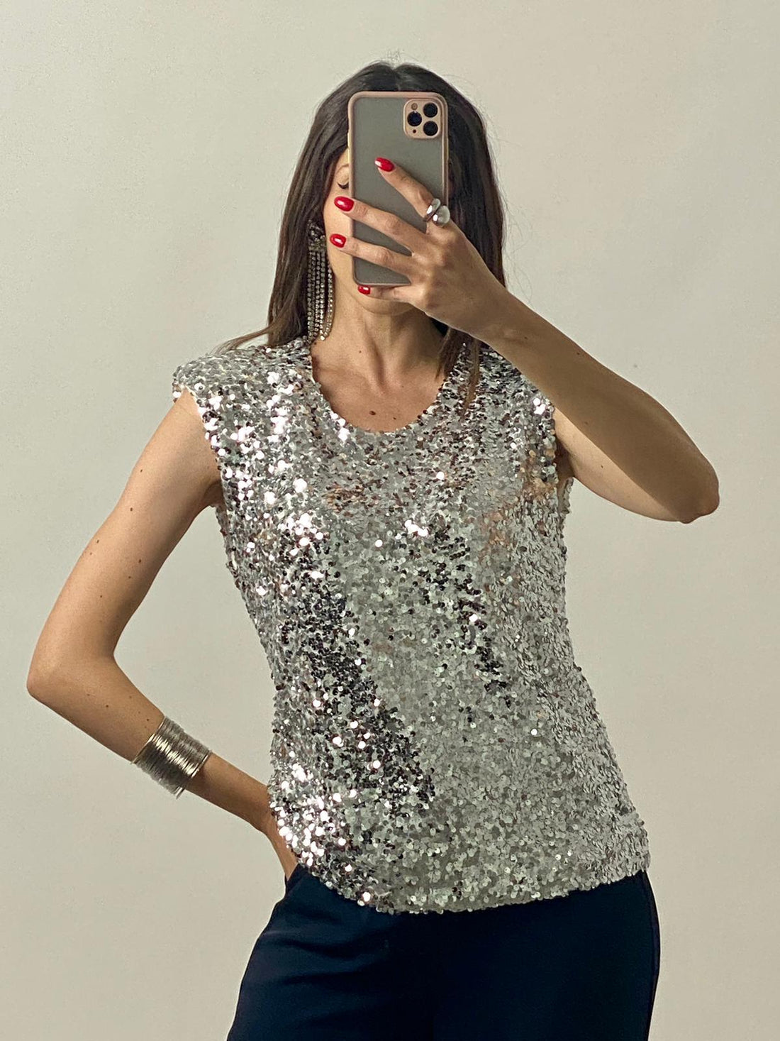 Top "Aurora" Argento