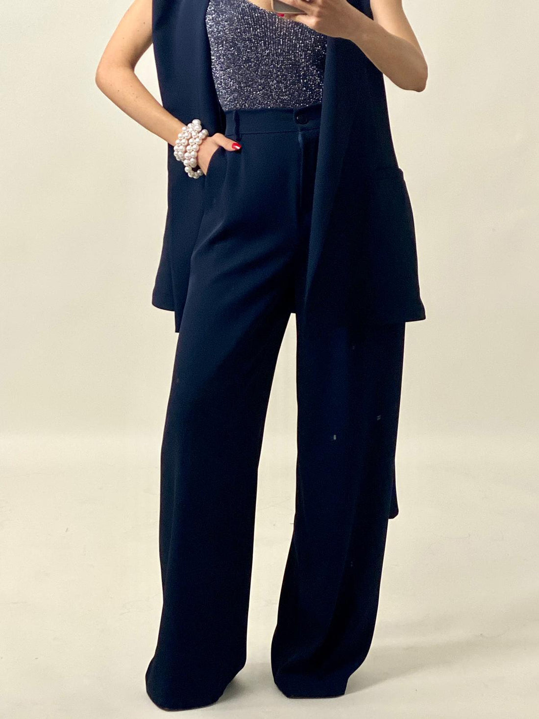 Coordinato "Giselle" Blu