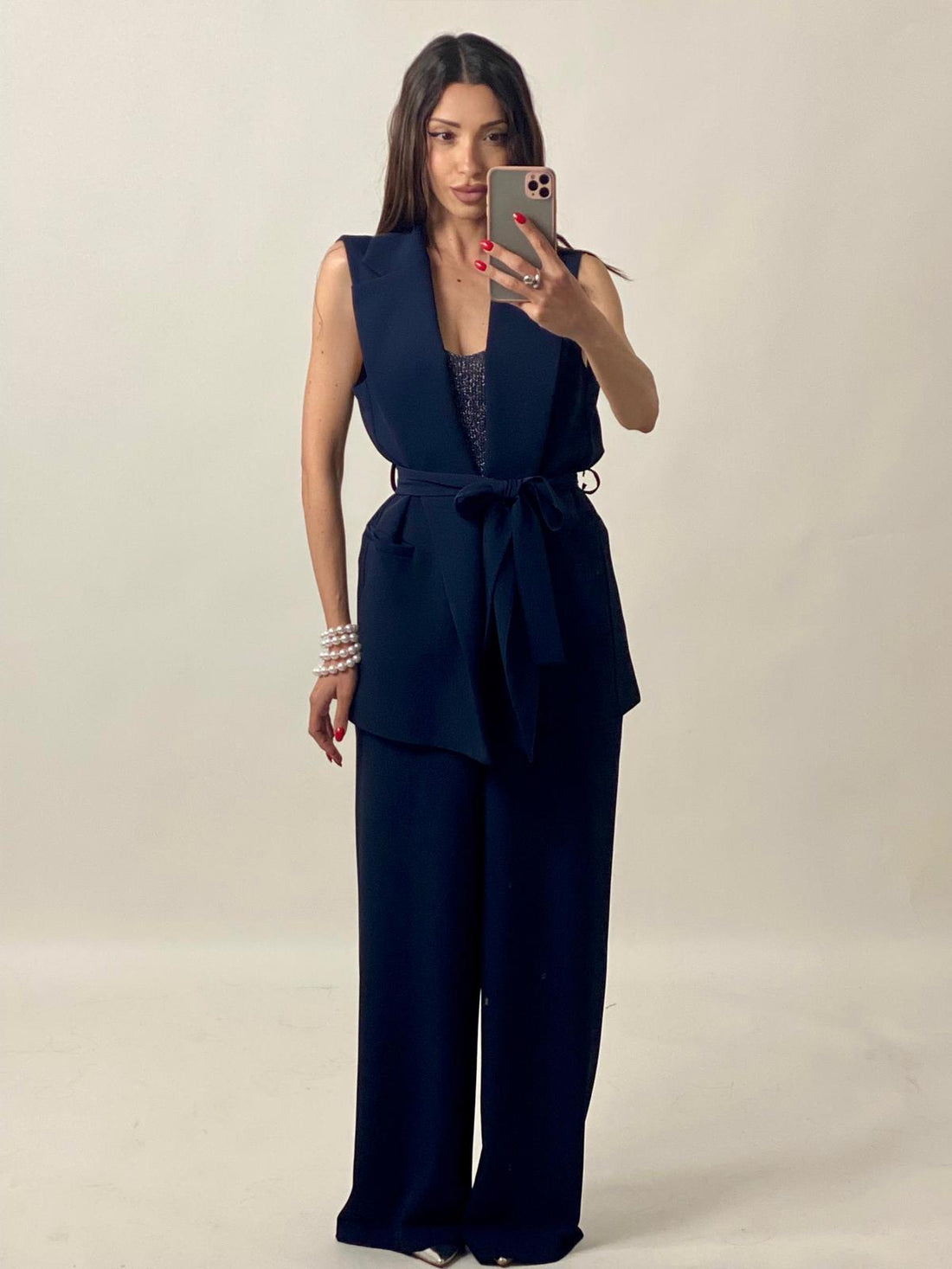 Coordinato "Giselle" Blu