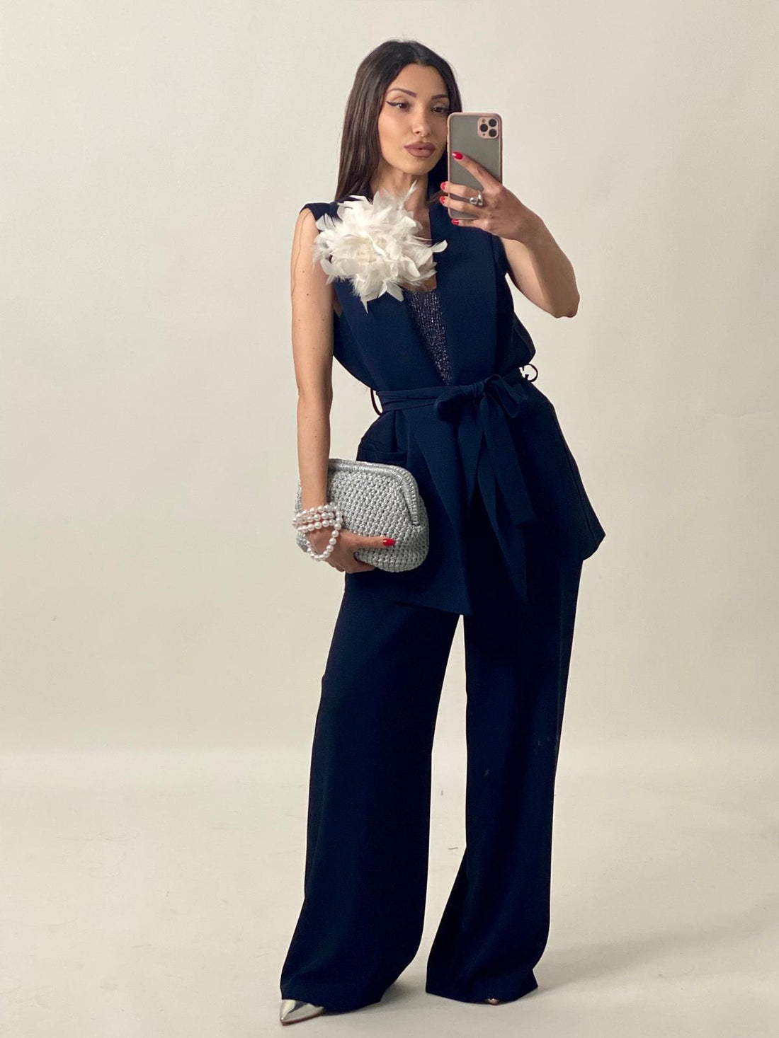 Coordinato "Giselle" Blu