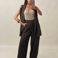 Coordinato "Giselle" Marrone