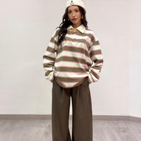 Polo "Diana" Verde/Rosa