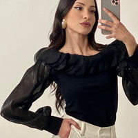 Maglia "Canvas" Nero
