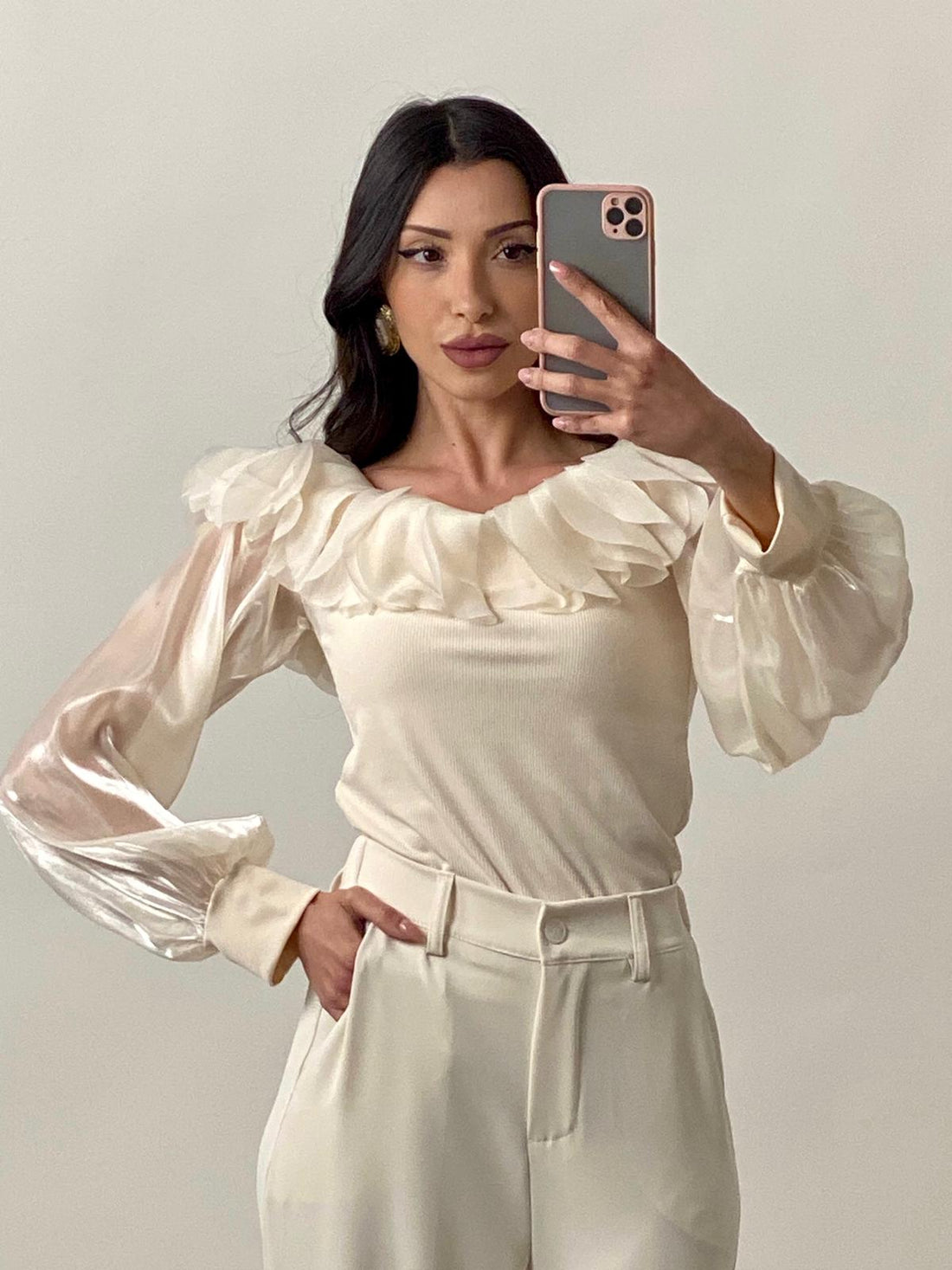 Maglia "Canvas" Panna