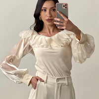 Maglia "Canvas" Panna