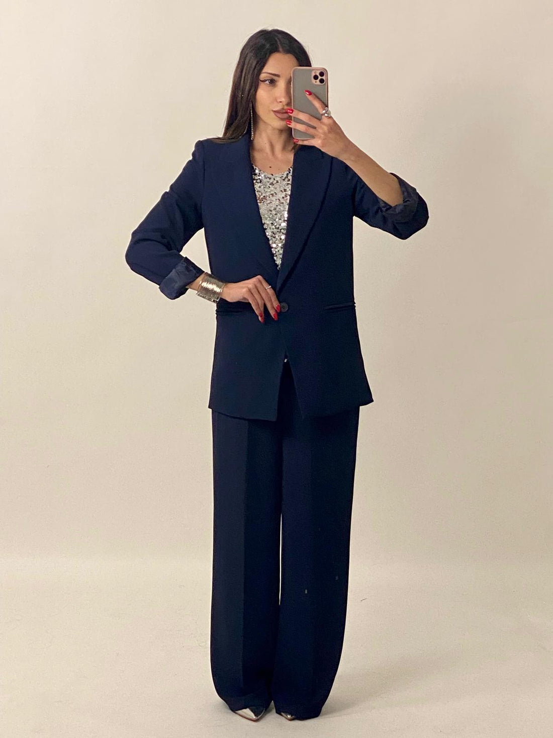 Tailleur "Prisma" Blu