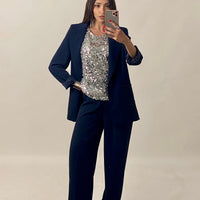 Tailleur "Prisma" Blu
