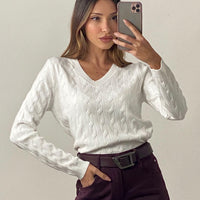 Pullover "Intreccio" Scollo V