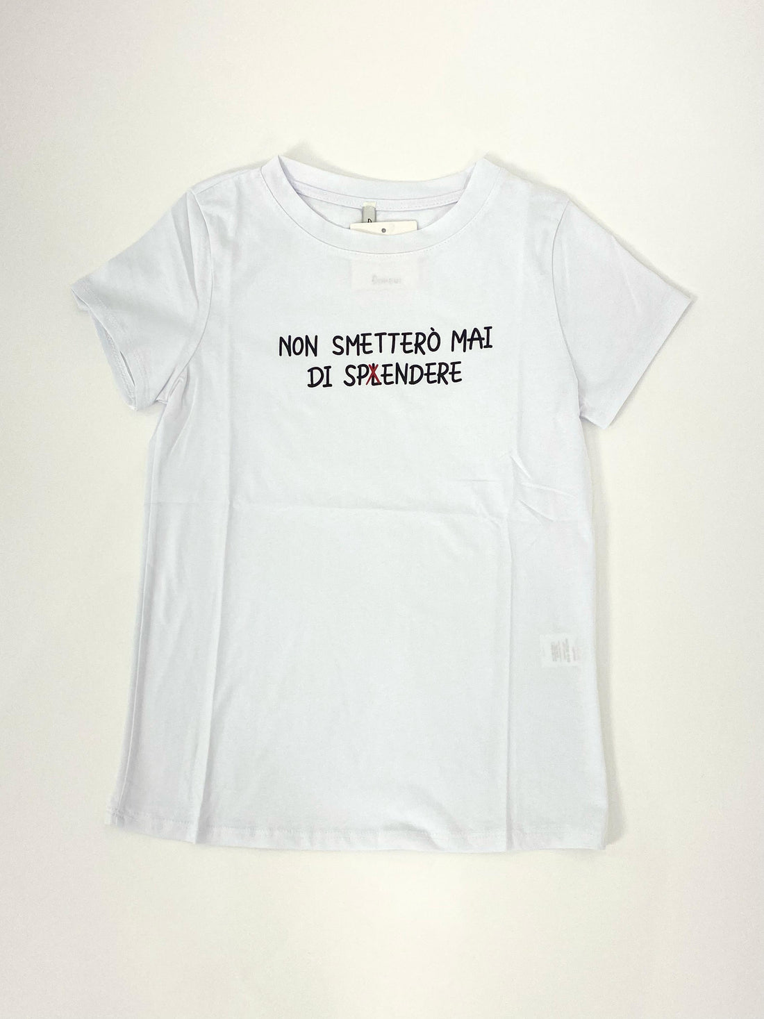 T-shirt "Non smetterò mai di spendere"